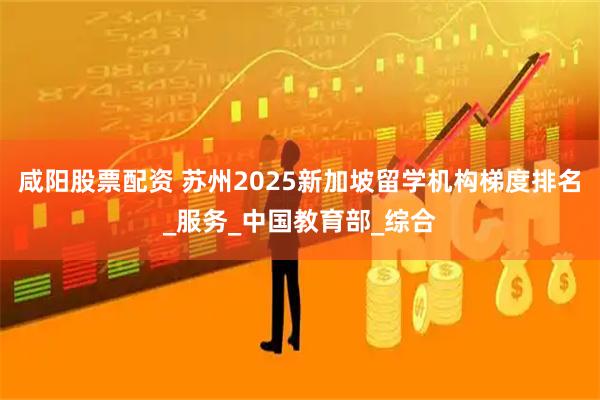 咸阳股票配资 苏州2025新加坡留学机构梯度排名_服务_中国教育部_综合